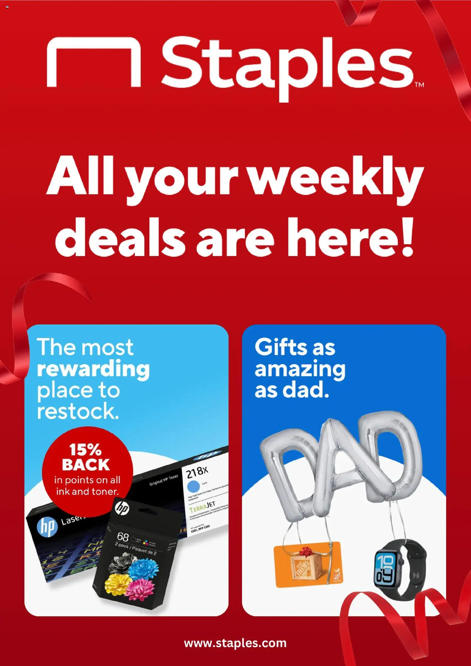 Ad Preview of Staples Staples Weekly Ad from 06/07/2026