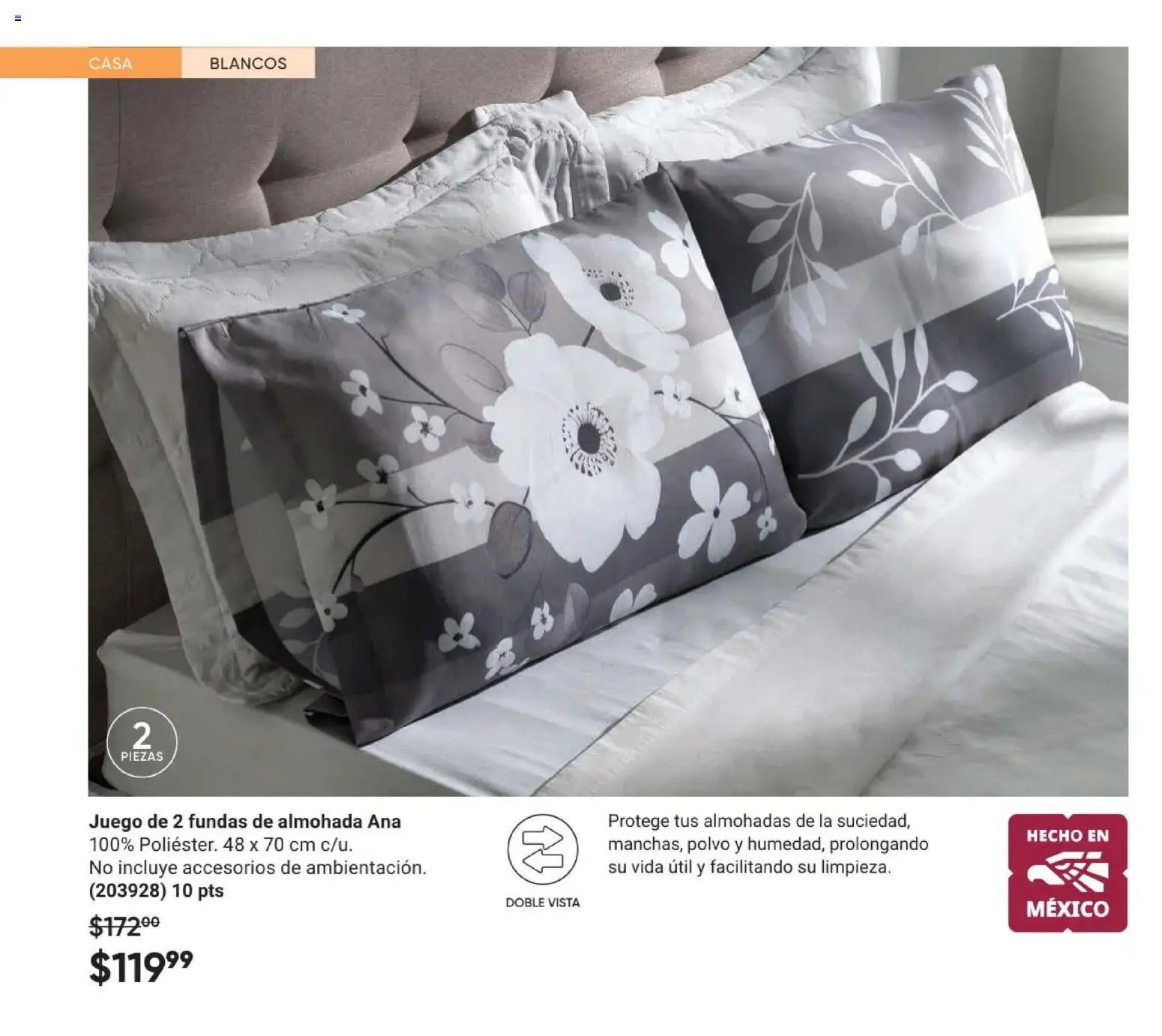 Vista previa las ofertas de la tienda AVON - AVON Casa & Estilo 8 2026 desde el 08/05/2026 - Juego, Almohada, Polvo