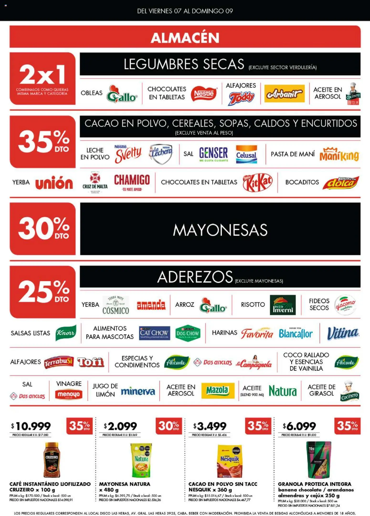 Vista previa del folleto de la tienda Disco válido desde el 07/08/2026 