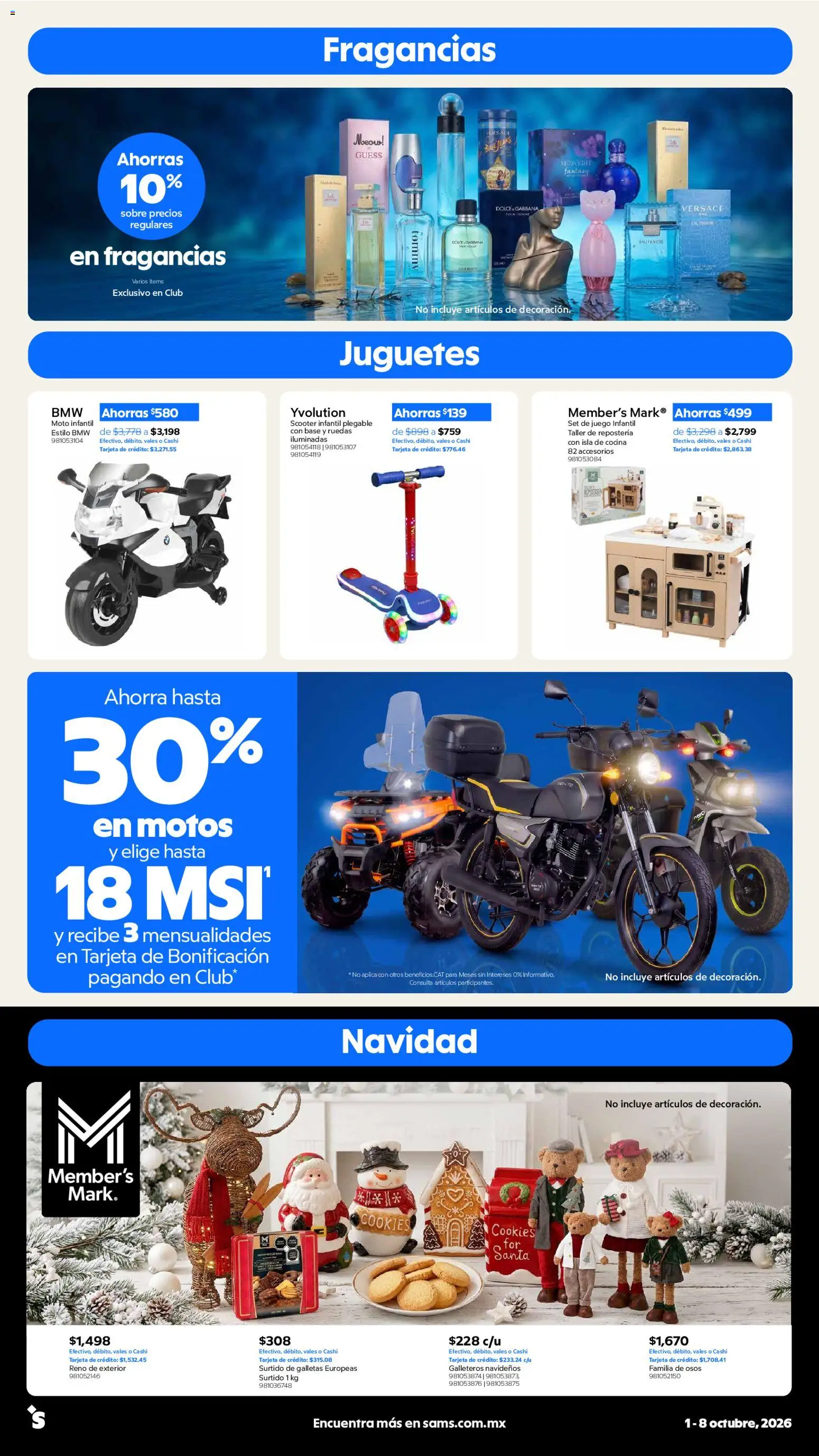 Vista previa las ofertas de la tienda Sam's Club - Sam's Club catálogo desde el 01/10/2026 - Juego, Juguetes, Galletas, Cocina, Scooter, Sobre, Scooter infantil