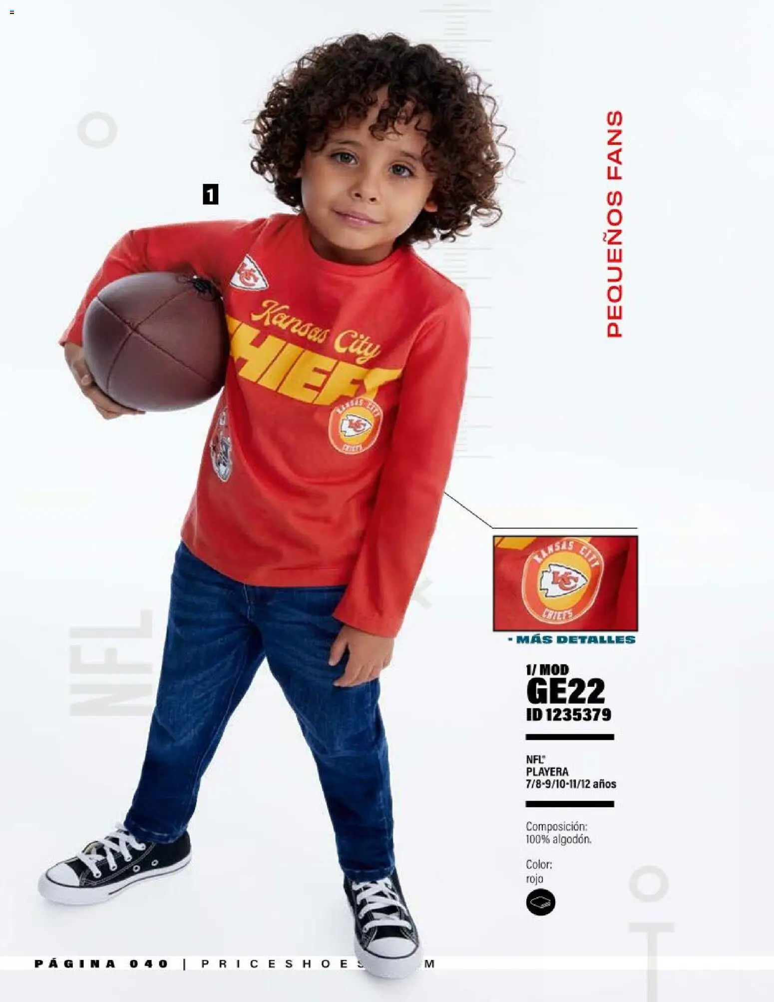 Vista previa las ofertas de la tienda Price Shoes - Price Shoes catálogo NFL desde el 01/09/2026 - Playera