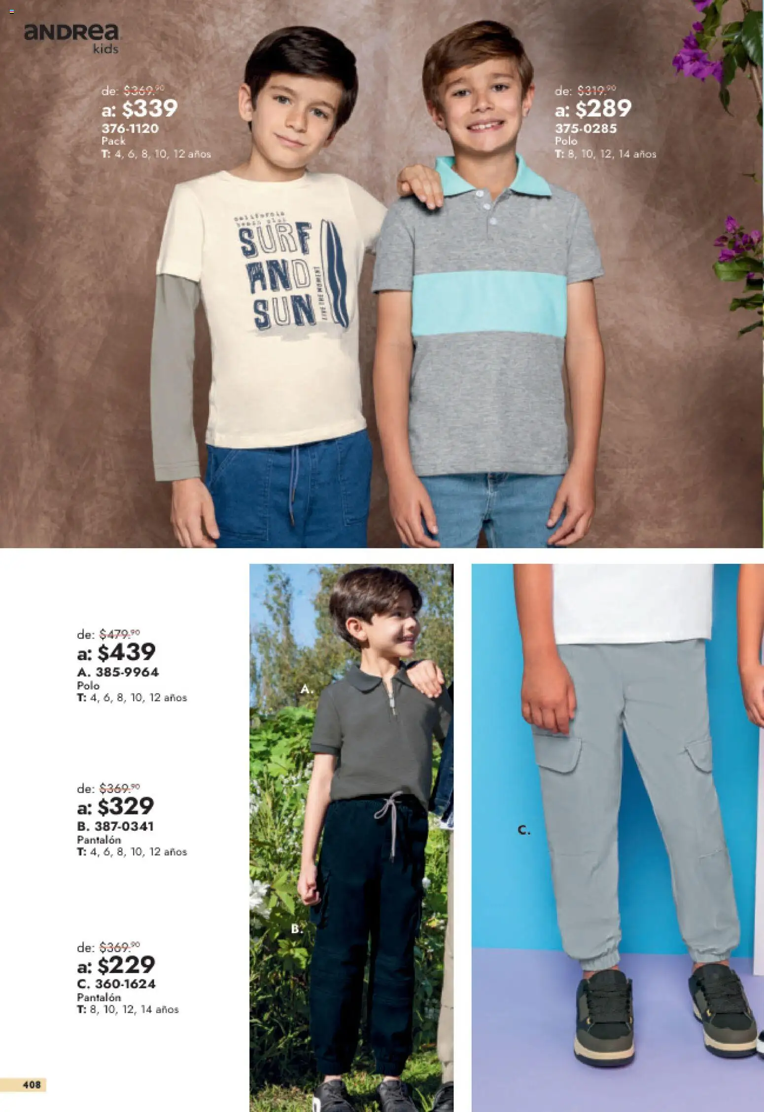 Vista previa las ofertas de la tienda Andrea - Andrea catálogo Outlet desde el 26/07/2026 
