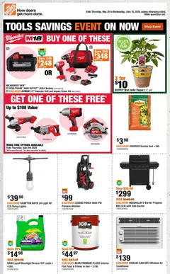 Un aperçu du dépliant Home Depot weekly flyer - AB du magasin Home Depot est valide à partir 28 mai 2026