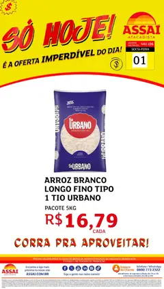 Pré-Visualização do folheto "Assaí Atacadista ofertas - DF" da loja Assaí Atacadista válido a partir de 01/05/2026