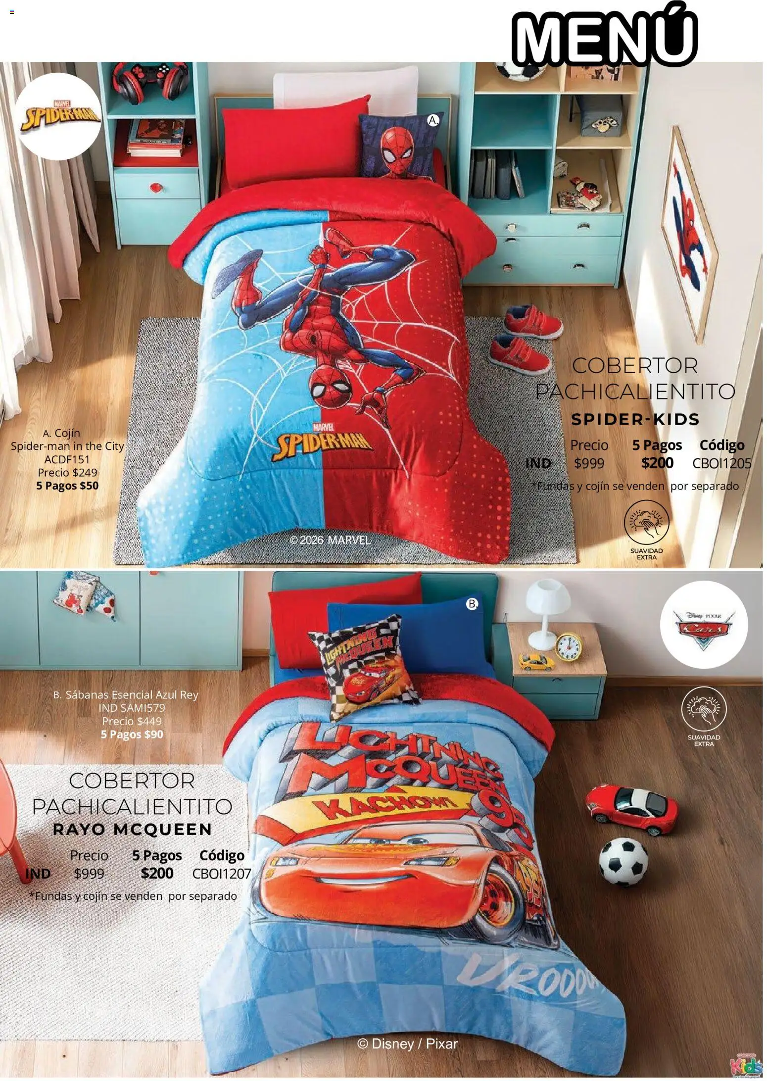 Vista previa las ofertas de la tienda Colchas Concord - Colchas Concord catálogo Colección Infantil Para los más peques desde el 15/10/2026 