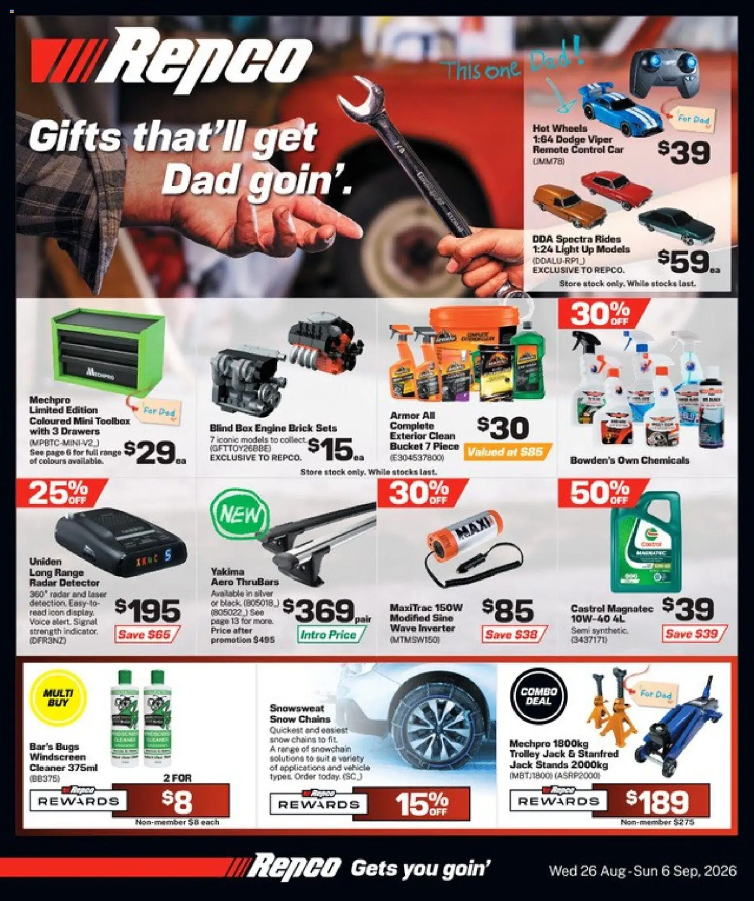 Preview of catalogue Repco catalogue from shop Repco valid 26 Aug 2026