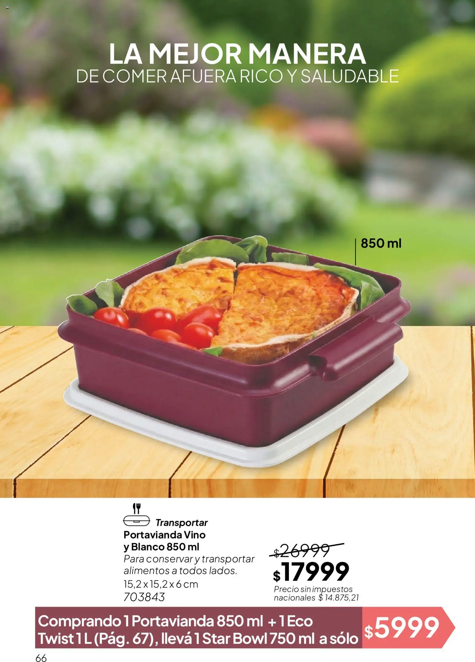 Vista previa del folleto de la tienda Tupperware válido desde el 01/09/2026 