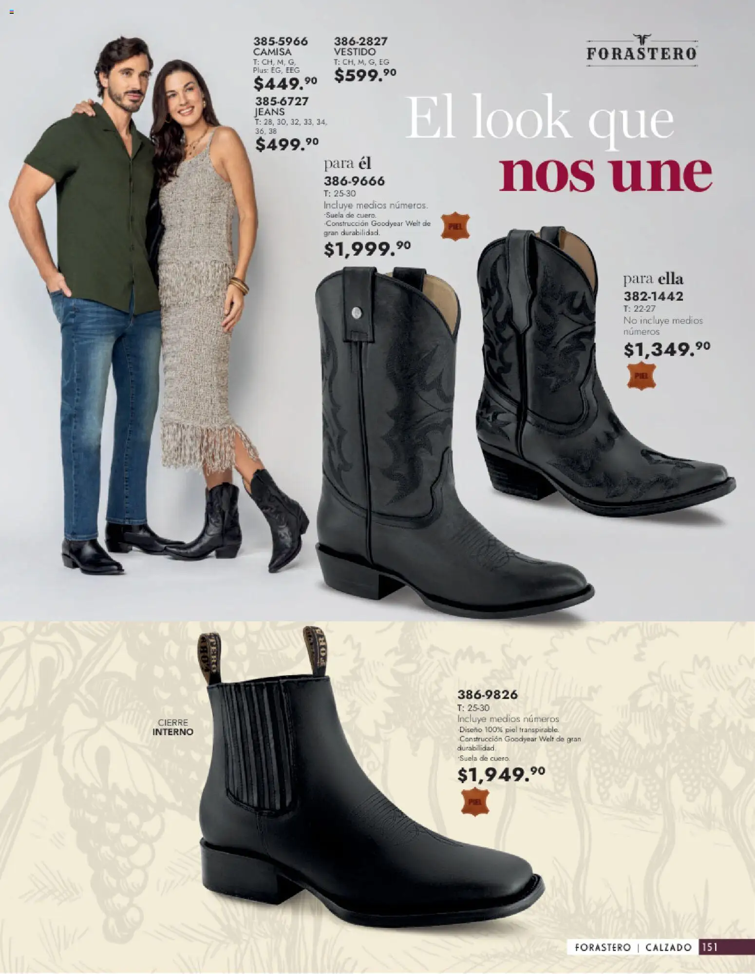 Vista previa las ofertas de la tienda Andrea - Catálogo Calzado Caballero desde el 25/01/2026 - Vestido, Camisa