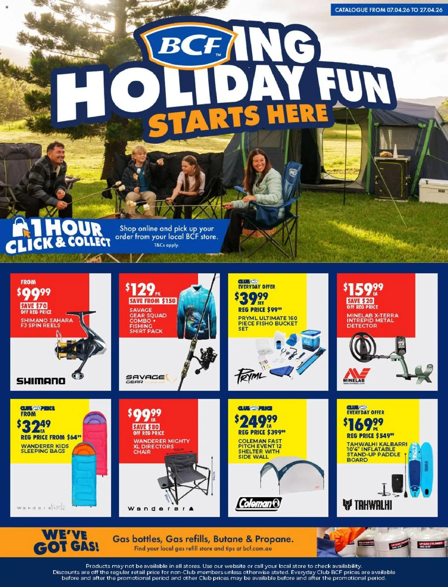 Preview of catalogue BCF catalogue from shop BCF valid 07/04/2026 - Bucket, Chair, Shirt