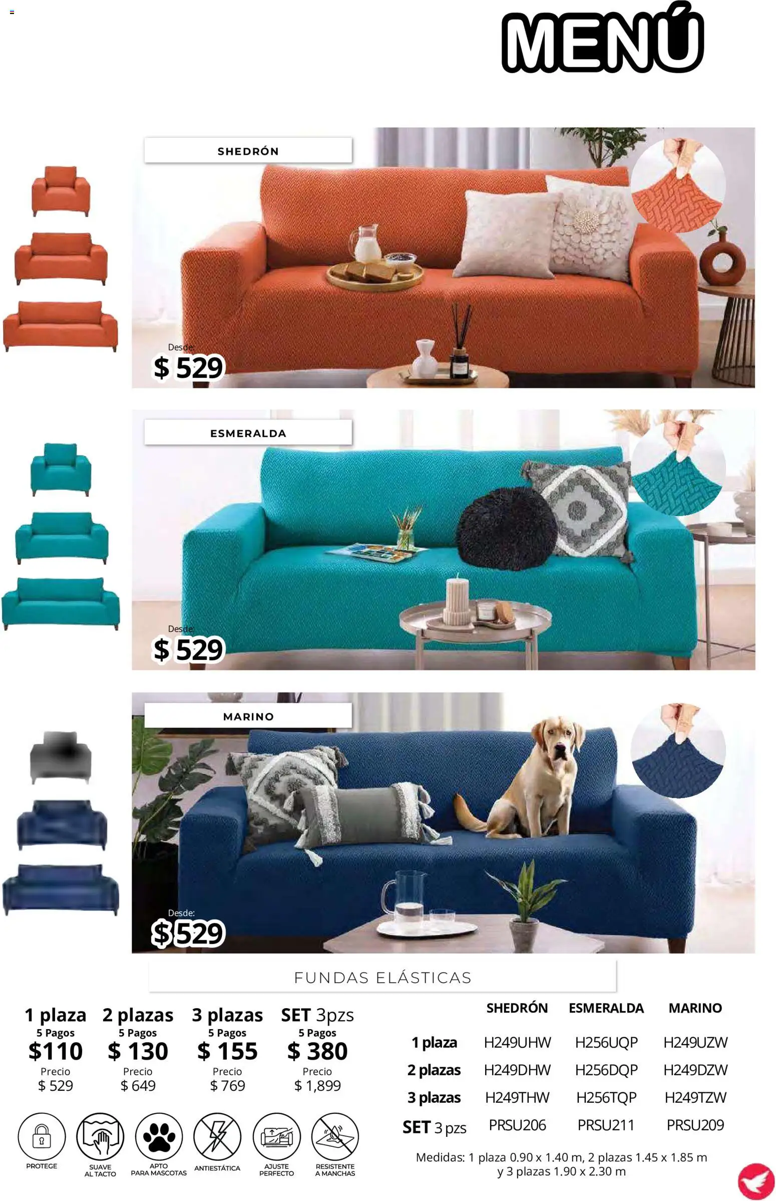 Vista previa las ofertas de la tienda Colchas Concord - Colchas Concord catálogo desde el 15/10/2026 