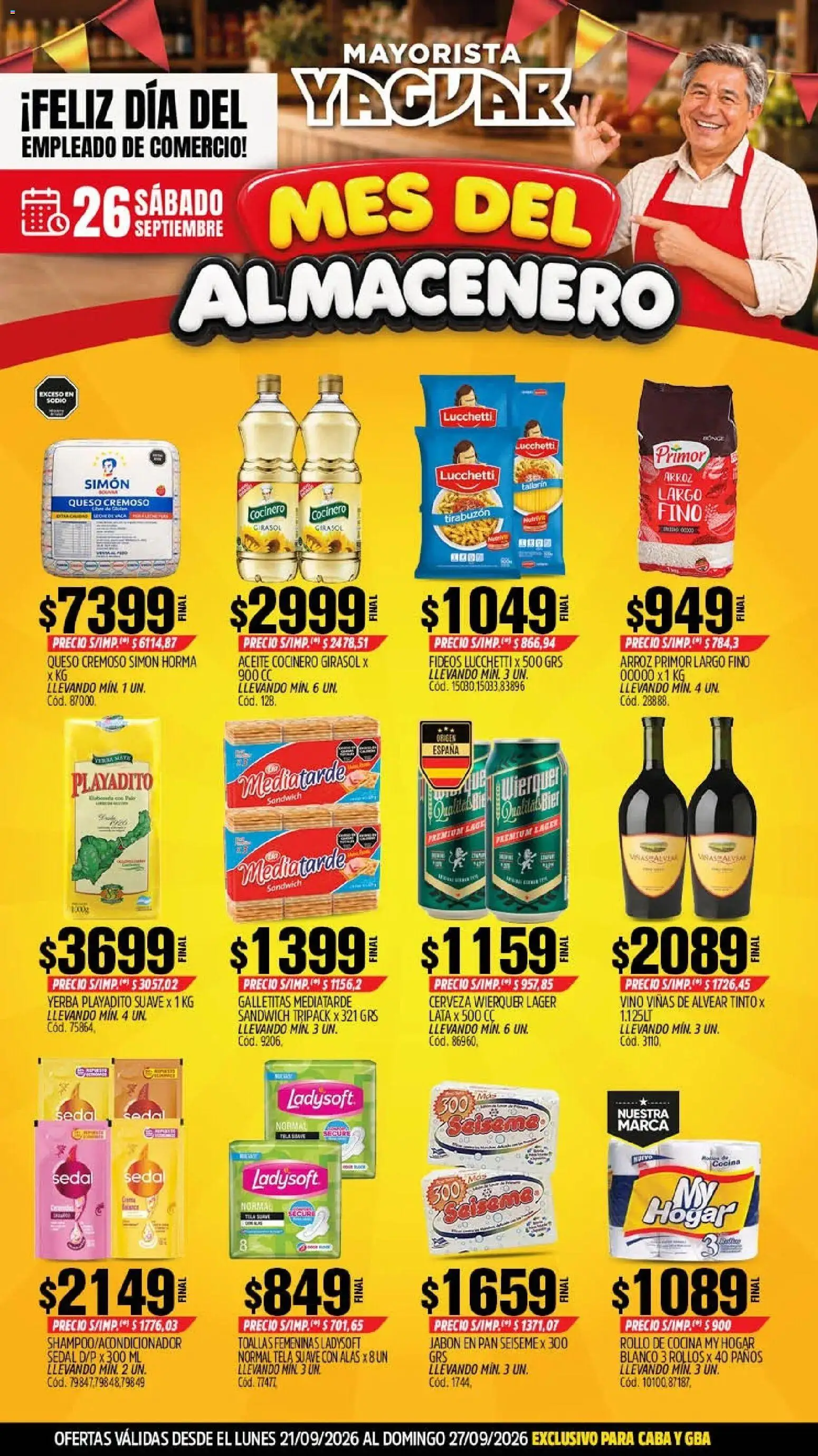 Vista previa del folleto de la tienda Yaguar válido desde el 21/09/2026 