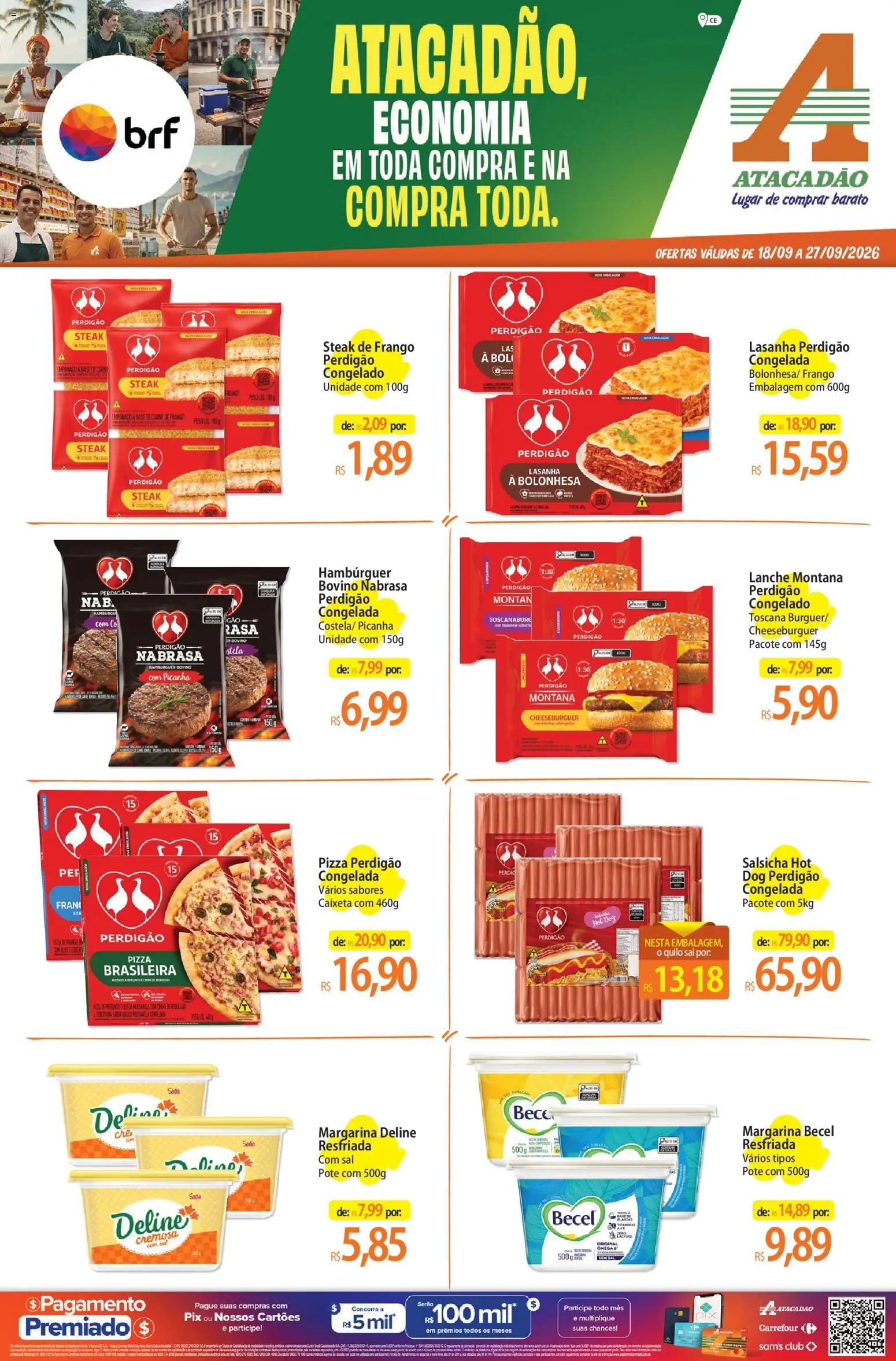 Pré-Visualização do folheto "Atacadão ofertas - CE" da loja Atacadão válido a partir de 18/09/2026