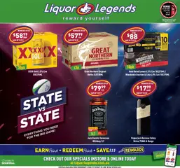 Preview of catalogue Liquor Legends catalogue Yatala from shop Liquor Legends valid 03/06/2026