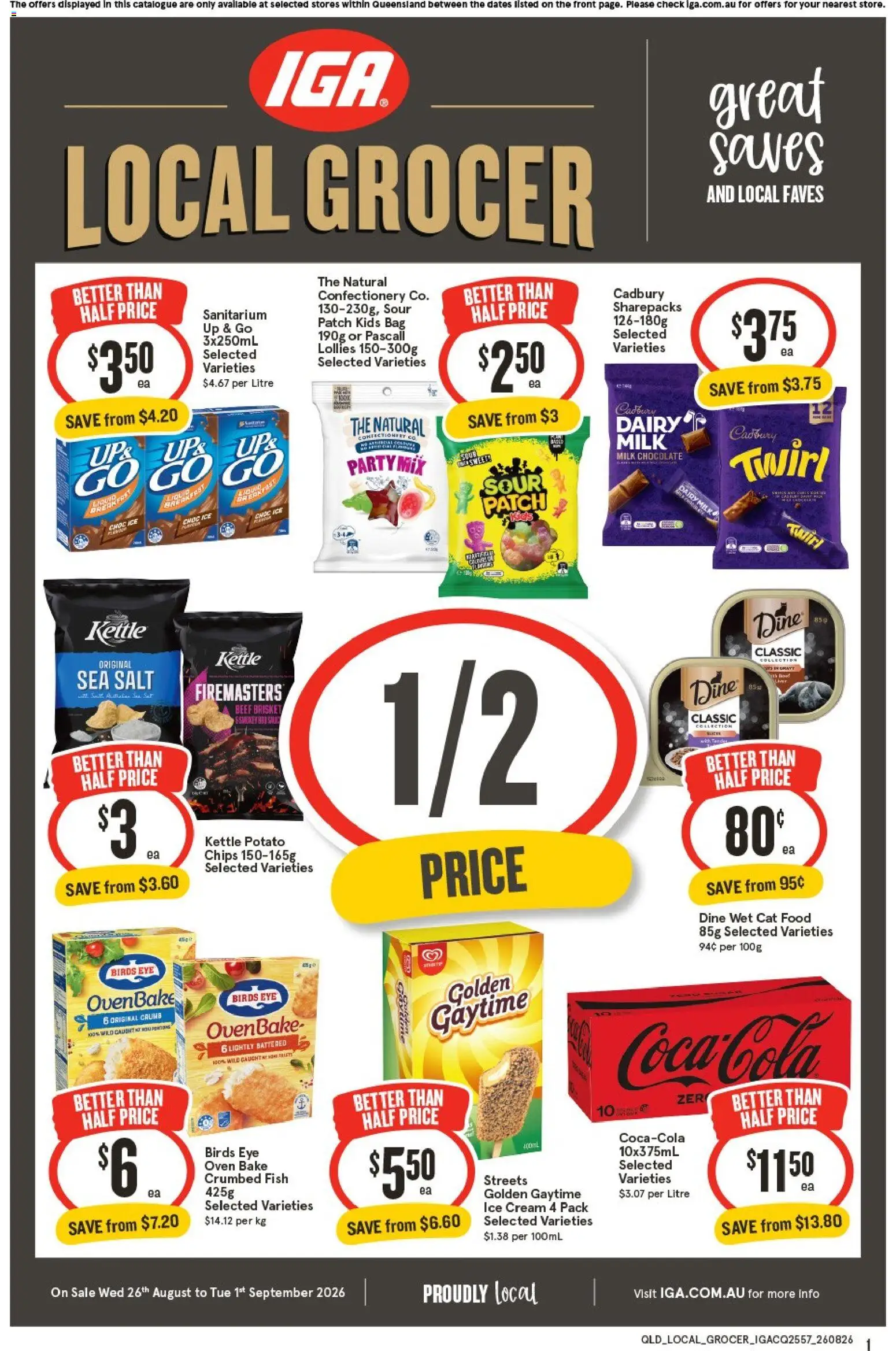 Preview of catalogue IGA Local Grocer South Brisbane from shop IGA valid 26/08/2026