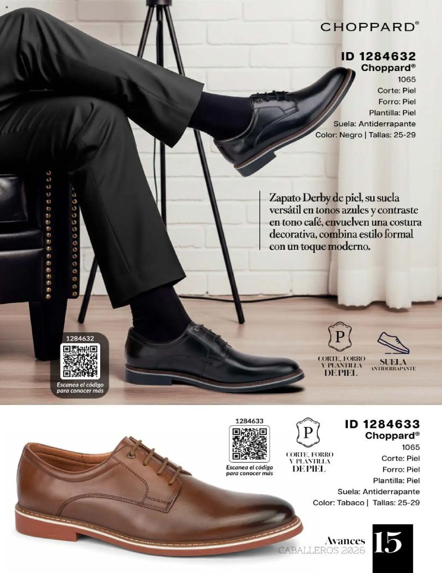 Vista previa las ofertas de la tienda Price Shoes - Catálogo Avances Caballeros 2026 desde el 15/11/2025 