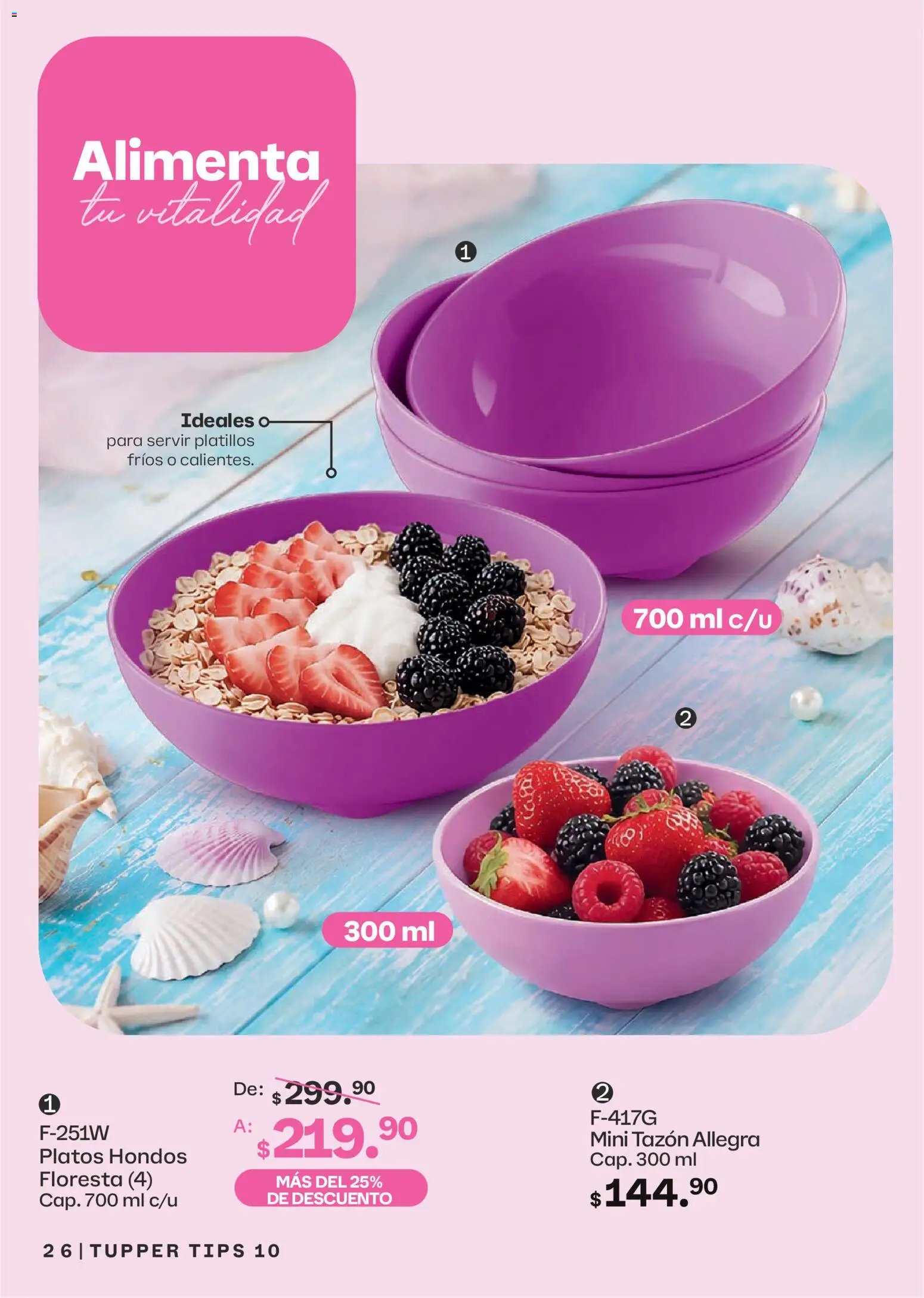 Vista previa las ofertas de la tienda Tupperware - Tupperware catálogo desde el 07/09/2026 