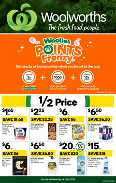 Preview of catalogue Woolworths catalogue NSW from shop Woolworths valid 01/07/2026