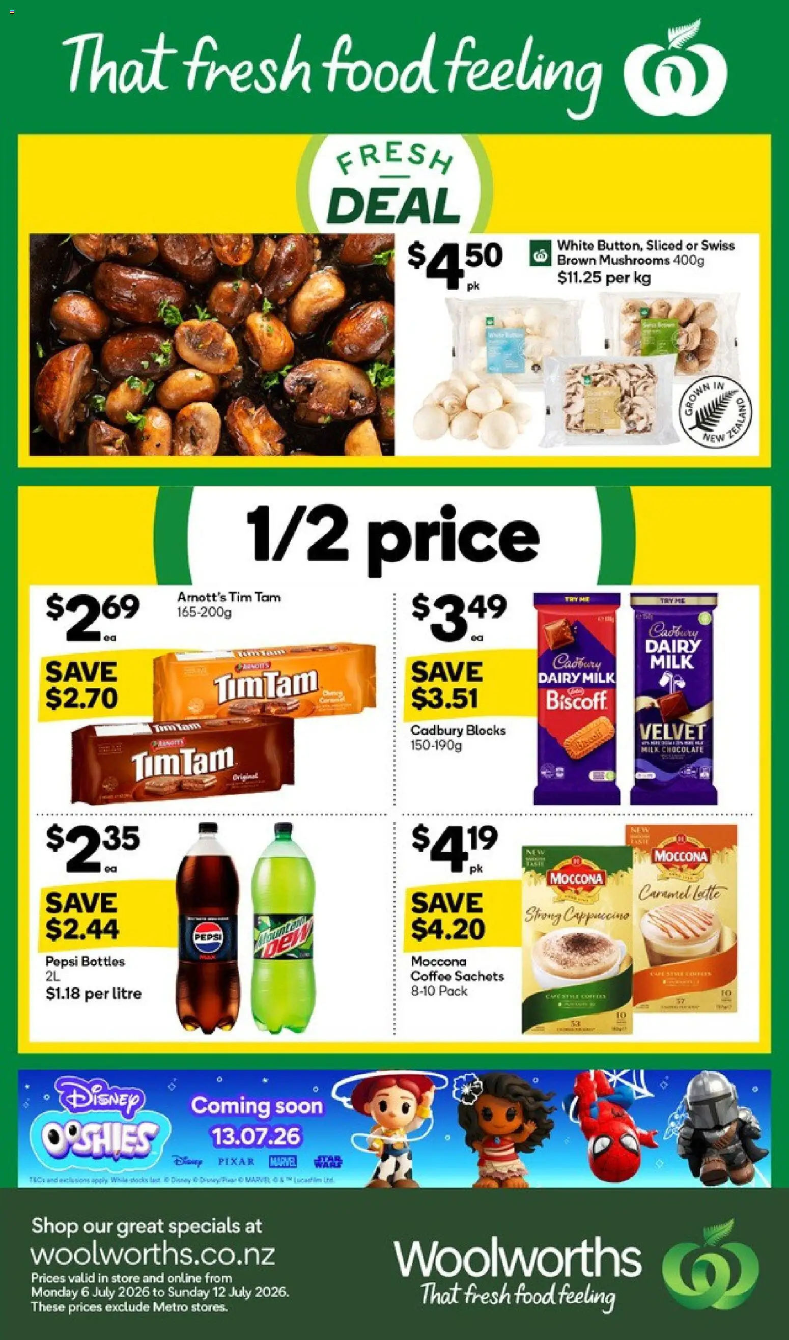 Preview of catalogue Woolworths catalogue from shop Woolworths valid 6 Jul 2026