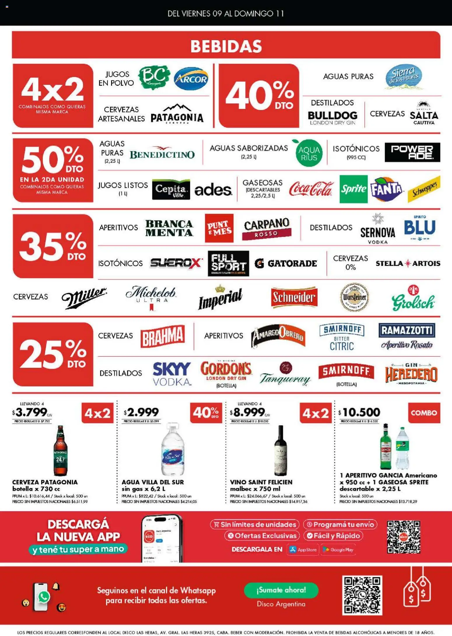 Vista previa del folleto de la tienda Disco válido desde el 09/10/2026 