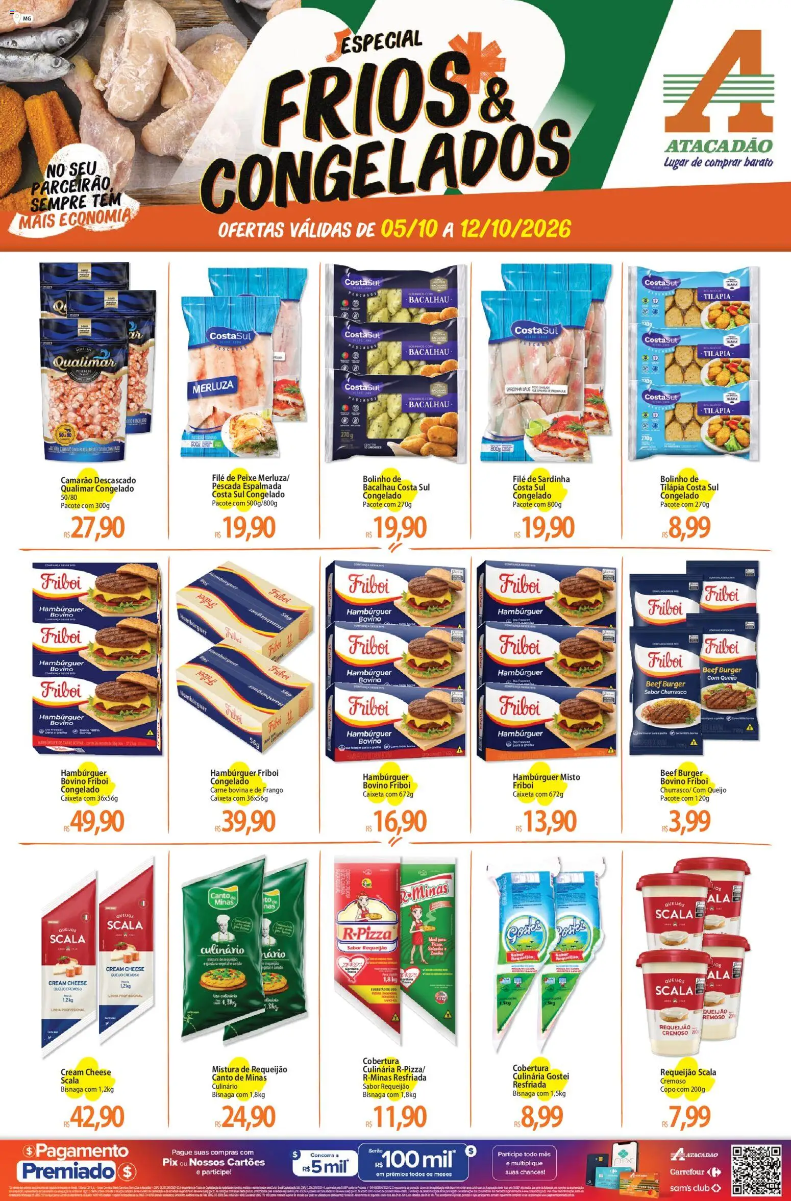 Pré-Visualização do folheto "Atacadão ofertas - MG" da loja Atacadão válido a partir de 05/10/2026