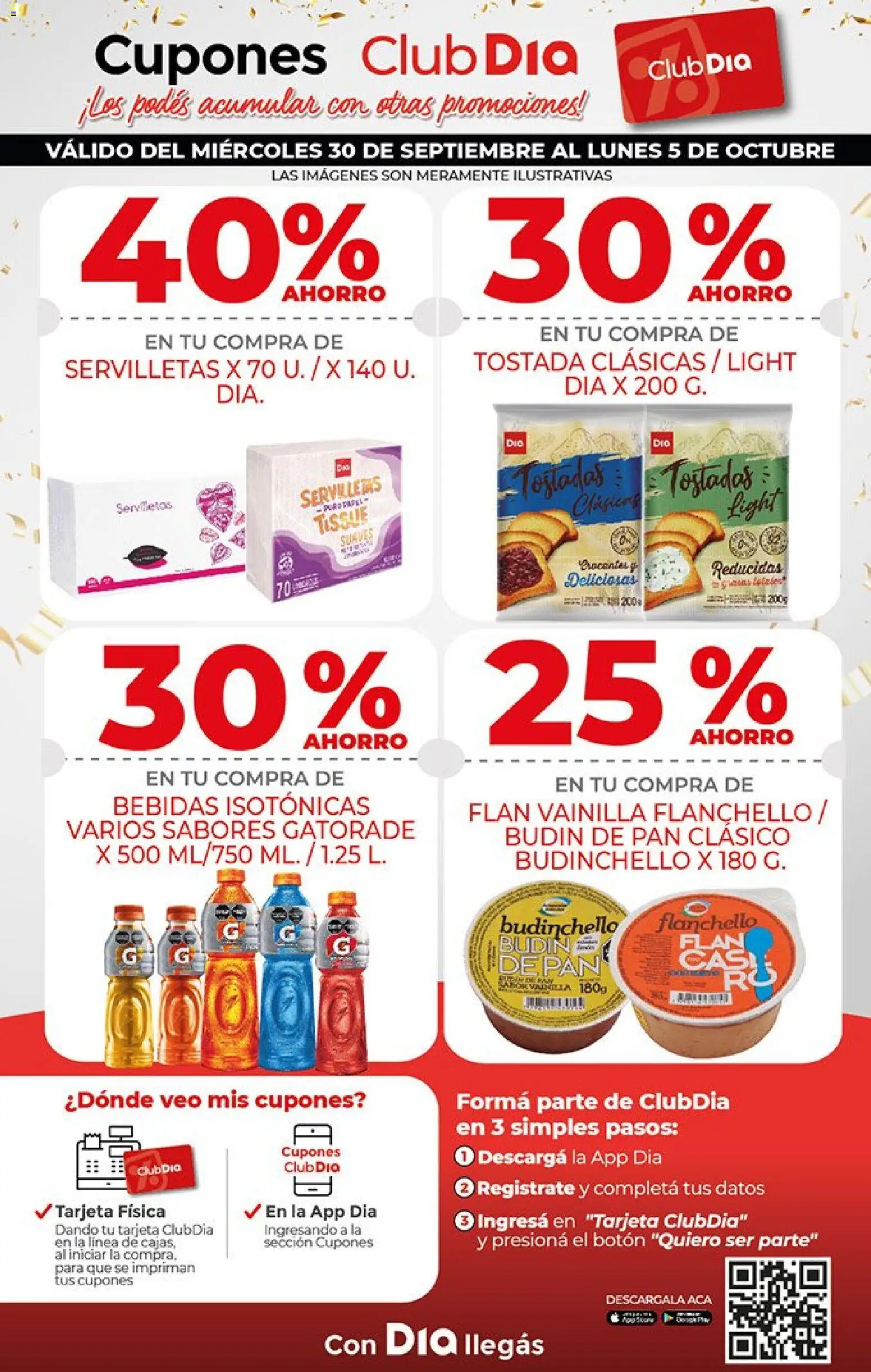 Vista previa del folleto de la tienda Dia válido desde el 30/09/2026 
