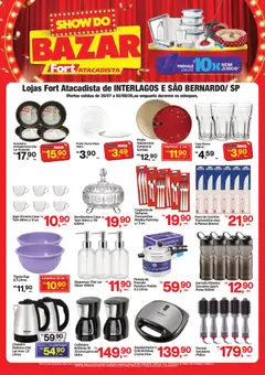 Pré-Visualização do folheto "Fort Atacadista ofertas Bazar" da loja Fort Atacadista válido a partir de 20/07/2026