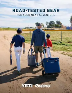 Ad Preview of Dunham's Sports Dunham's Sports YETI Guide from 08/13/2026