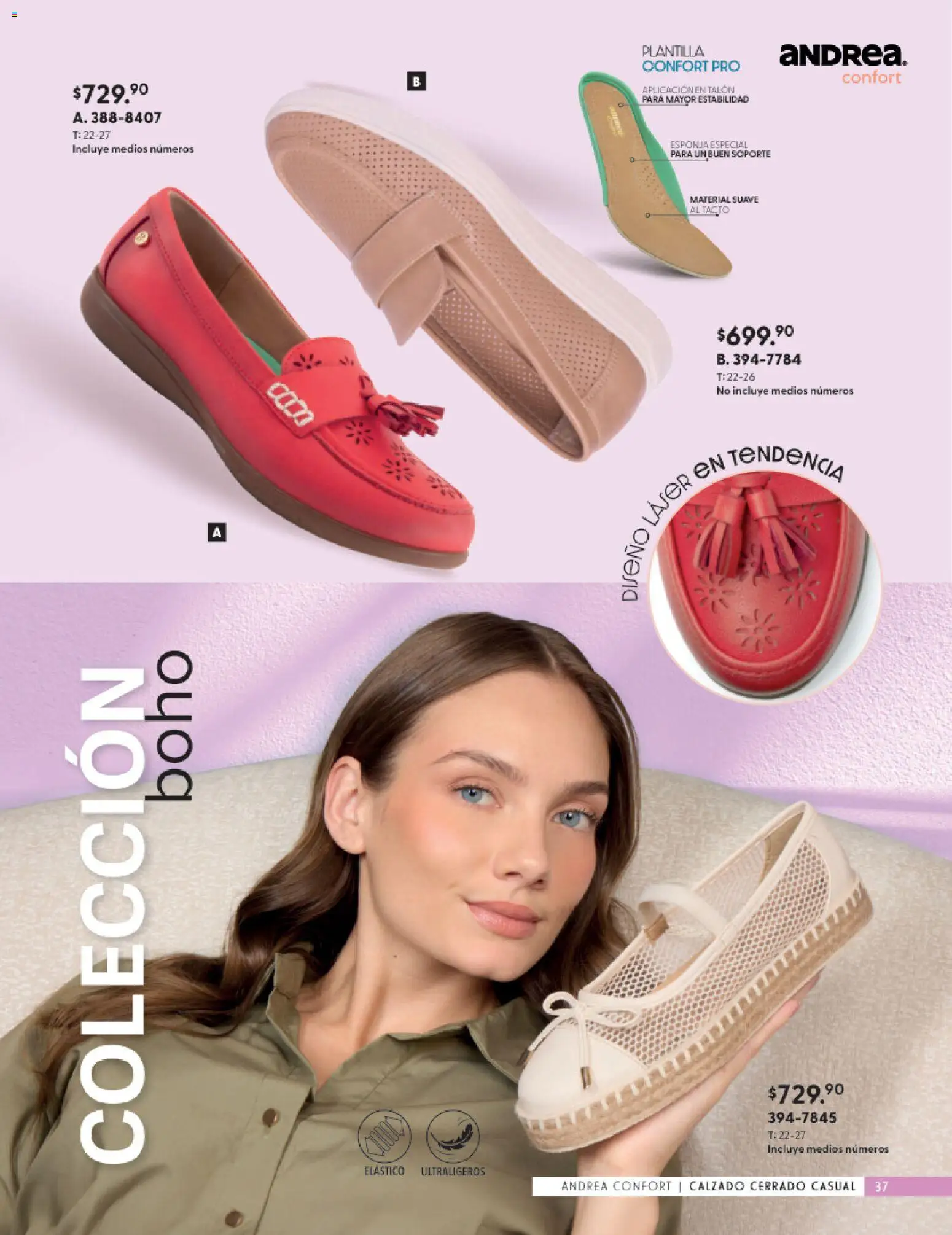 Vista previa las ofertas de la tienda Andrea - Andrea catálogo Calzado Confort desde el 24/05/2026 