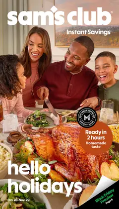 Ad Preview of Sam's Club Sam's Club Black Friday from 10/22/2026