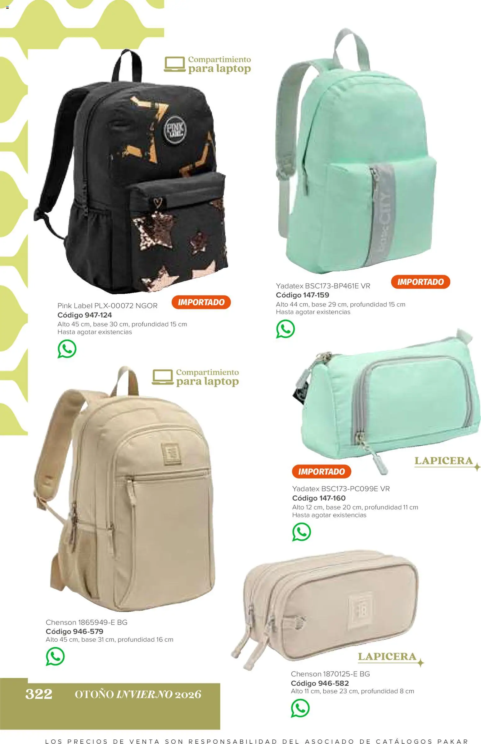 Vista previa las ofertas de la tienda SC Pakar - SC Pakar catálogo Casual desde el 31/07/2026 