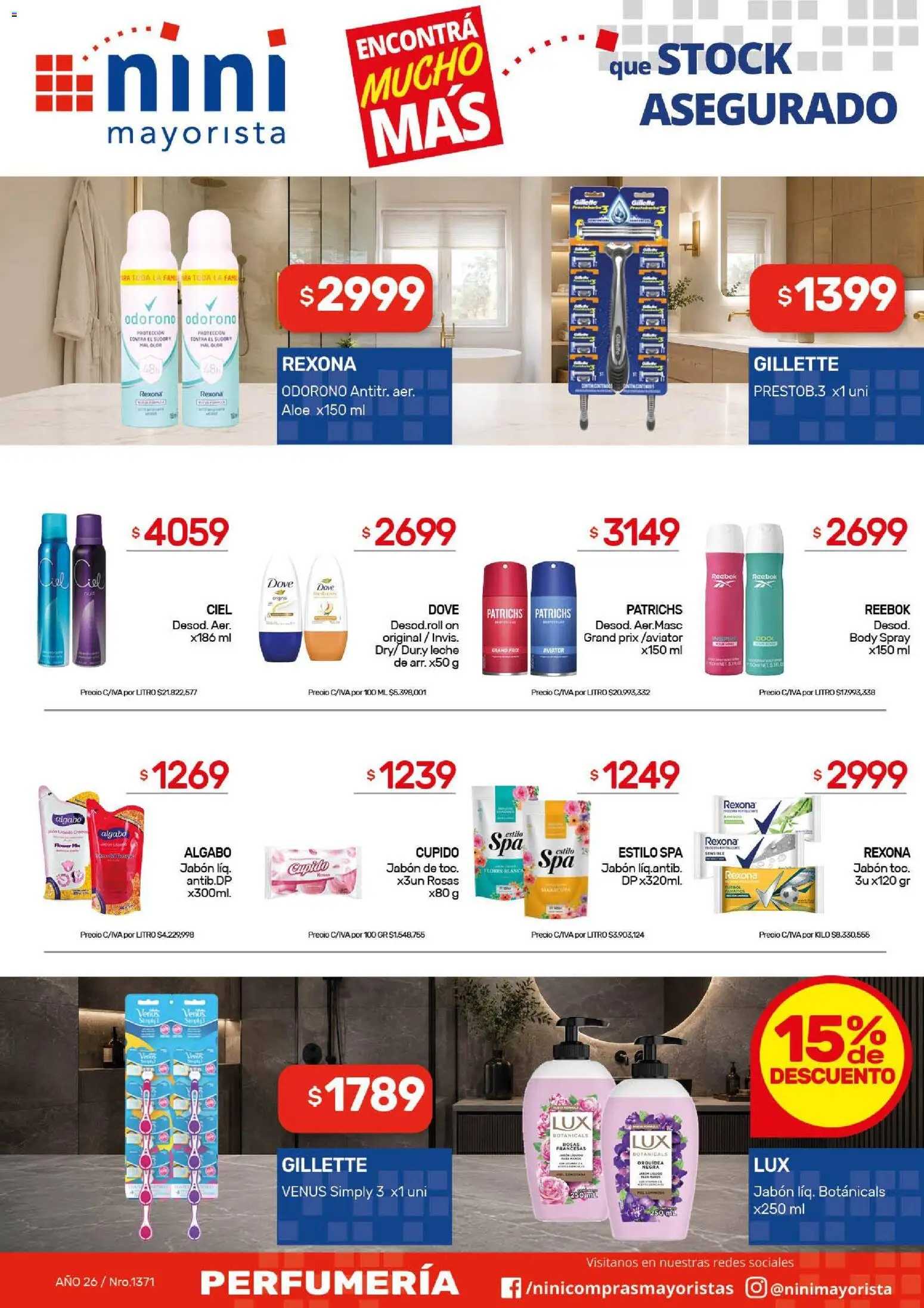 Vista previa del folleto de la tienda NINI Mayorista válido desde el 03/08/2026 