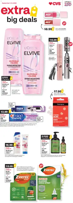 Ad Preview of CVS Pharmacy CVS Pharmacy Weekly Ad from 09/06/2026