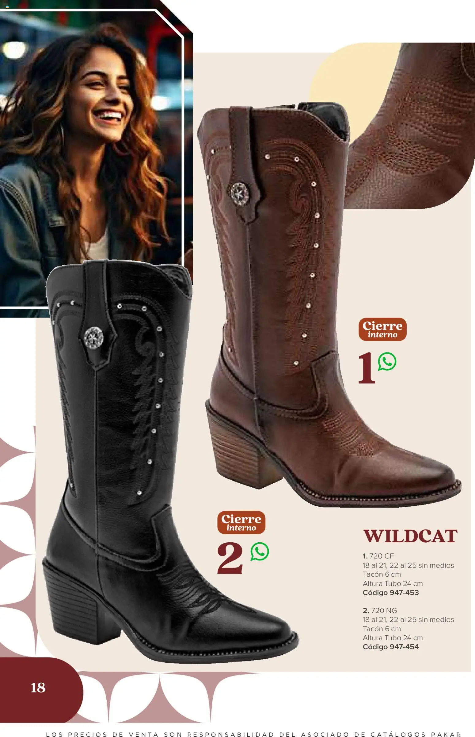 Vista previa las ofertas de la tienda SC Pakar - SC Pakar catálogo Bota desde el 31/07/2026 