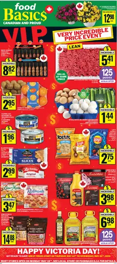Un aperçu du dépliant Food Basics weekly flyer - Cornwall du magasin Food Basics est valide à partir 14 mai 2026
