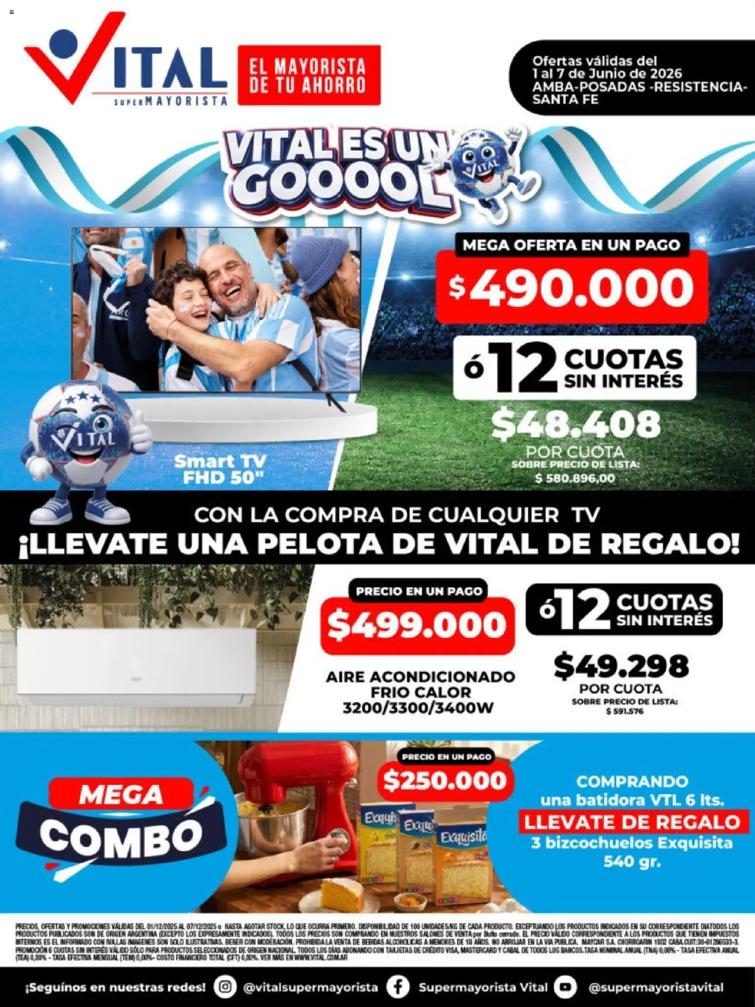 Vista previa del folleto de la tienda Vital válido desde el 01/06/2026 