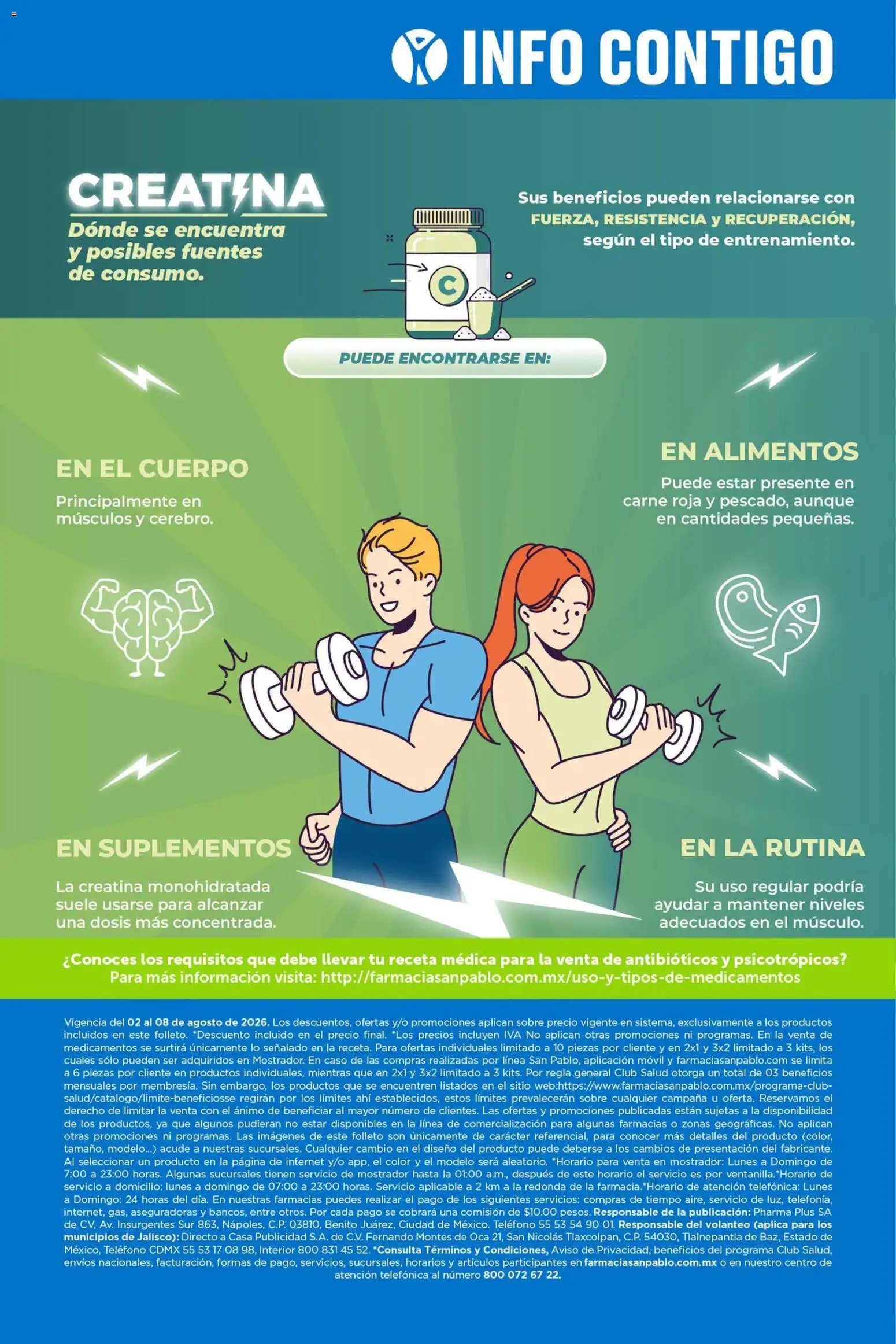 Vista previa las ofertas de la tienda Farmacia San Pablo - Farmacia San Pablo catálogo desde el 02/08/2026 