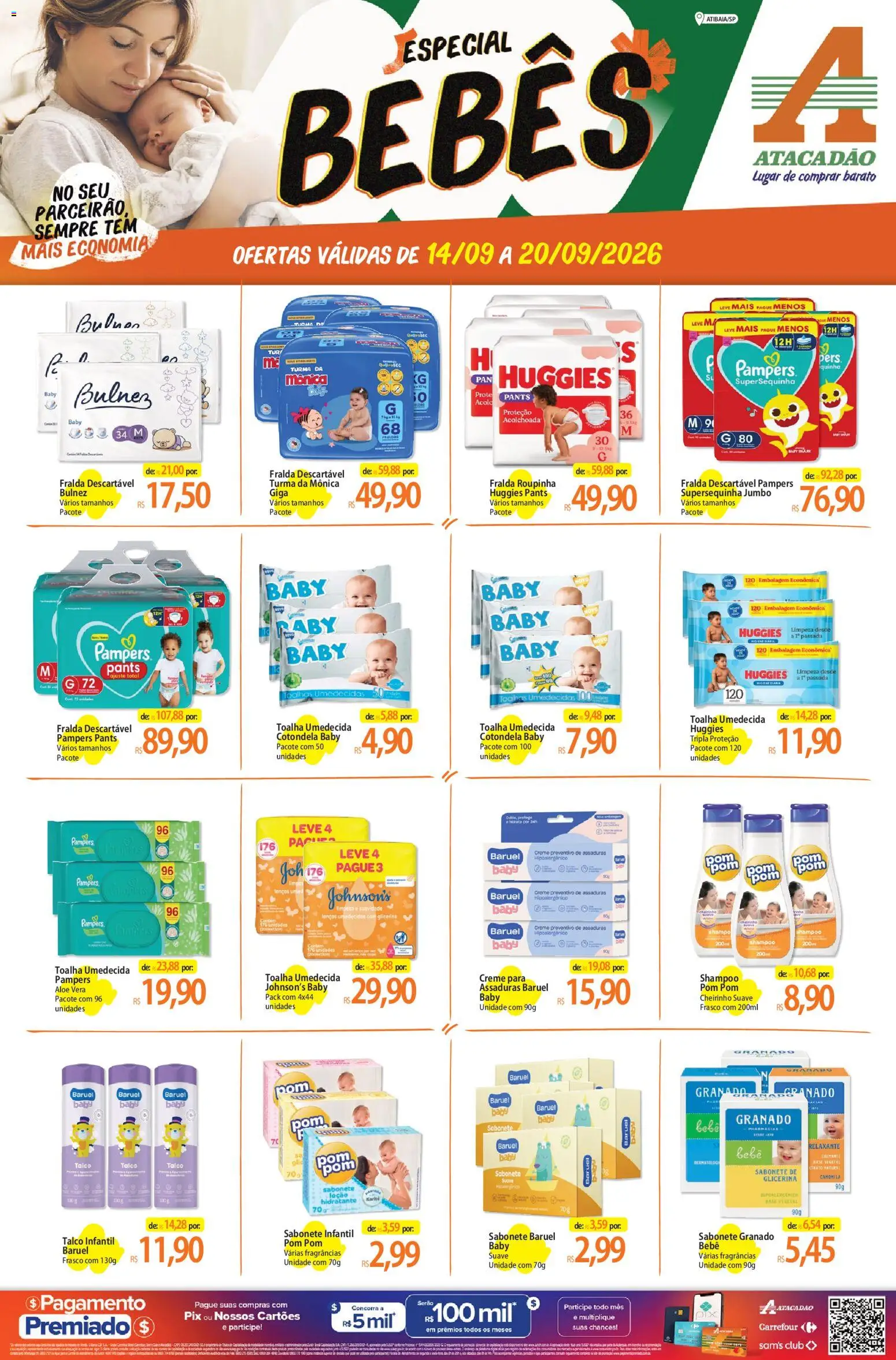 Pré-Visualização do folheto "Atacadão ofertas - SP" da loja Atacadão válido a partir de 14/09/2026