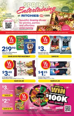 Preview of catalogue Ritchies catalogue Spring Entertaining from shop Ritchies valid 07/10/2026