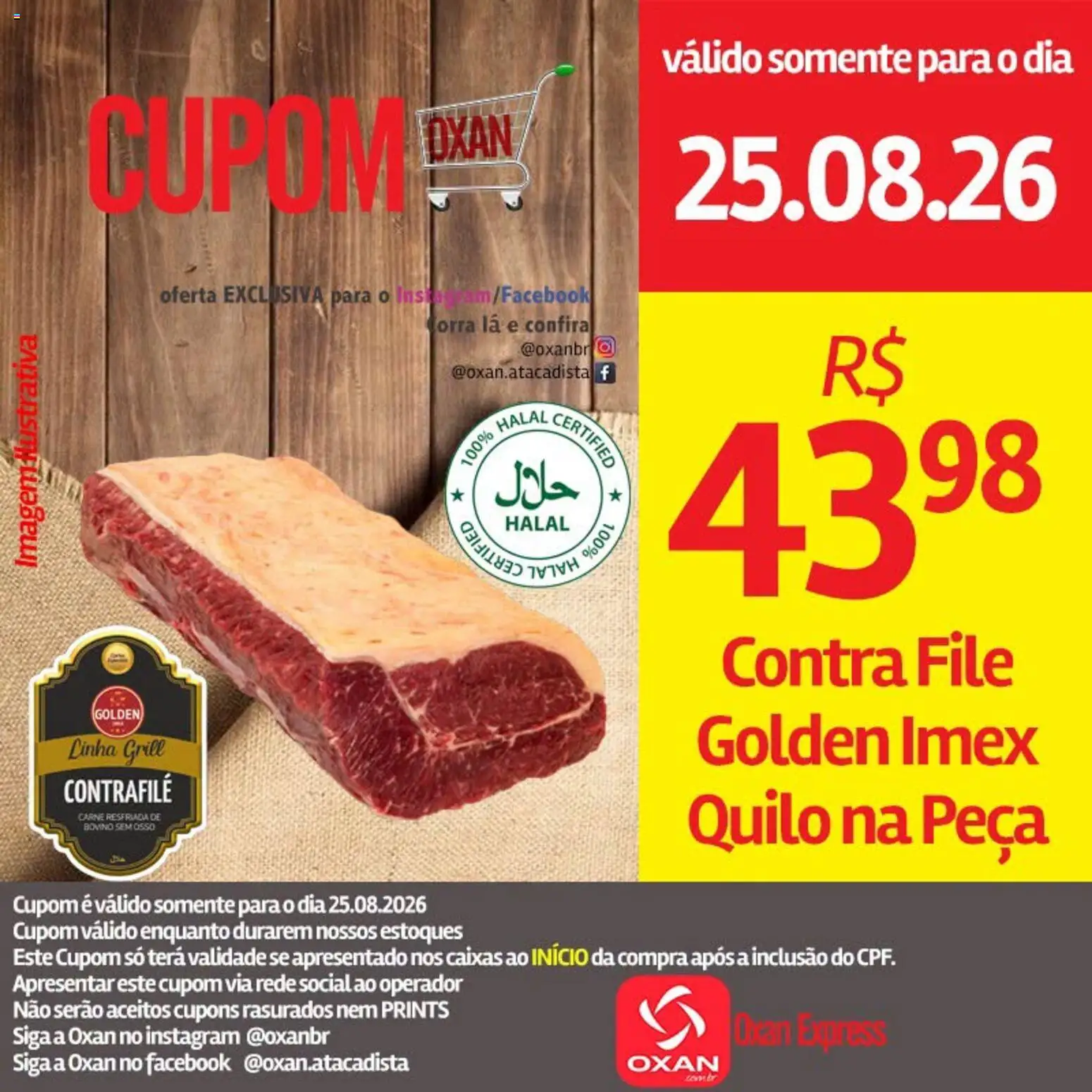 Pré-Visualização do folheto "Oxan Atacadista - Ofertas da semana" da loja Oxan Atacadista válido a partir de 25/08/2026