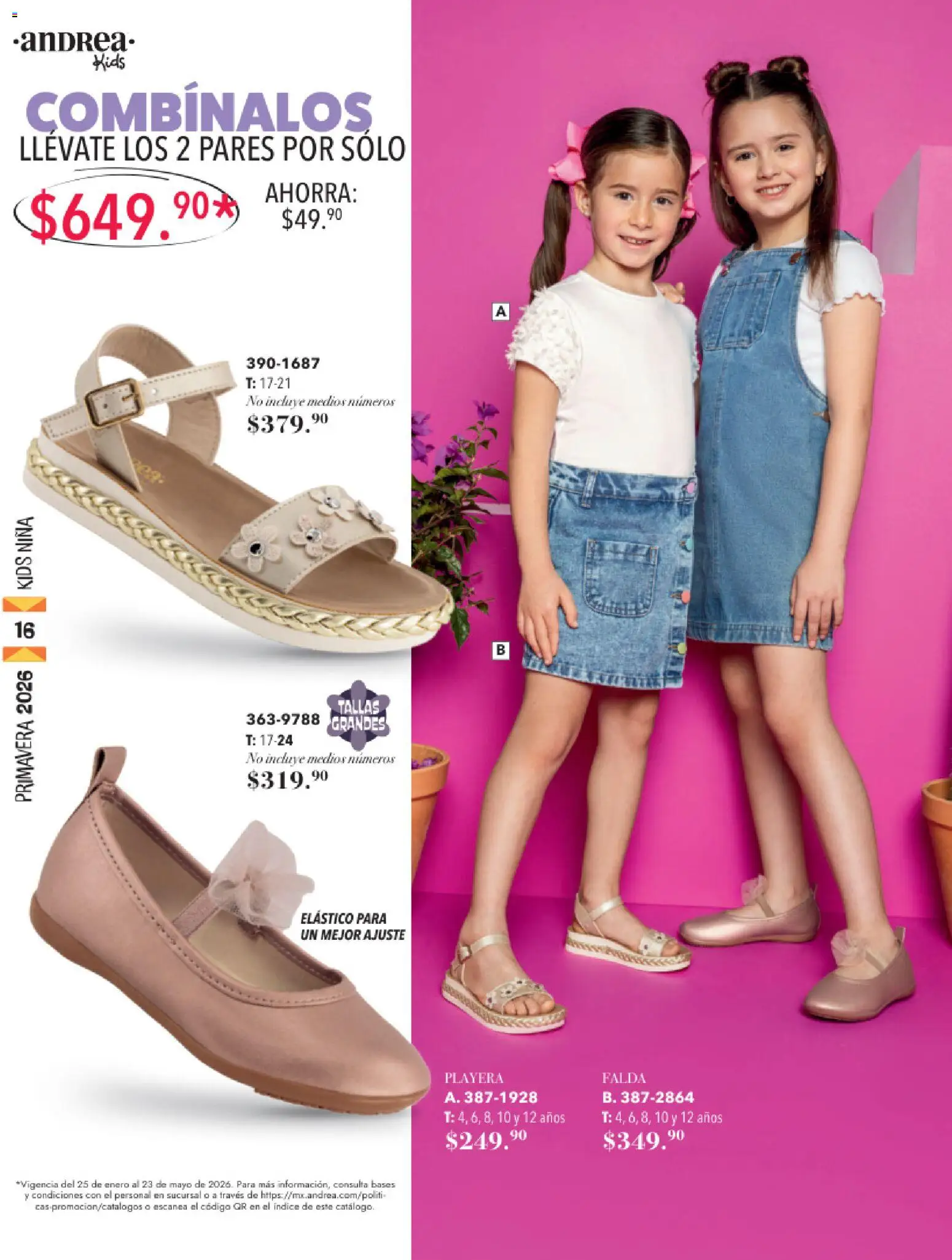 Vista previa las ofertas de la tienda Andrea - Catálogo Infantil desde el 25/01/2026 