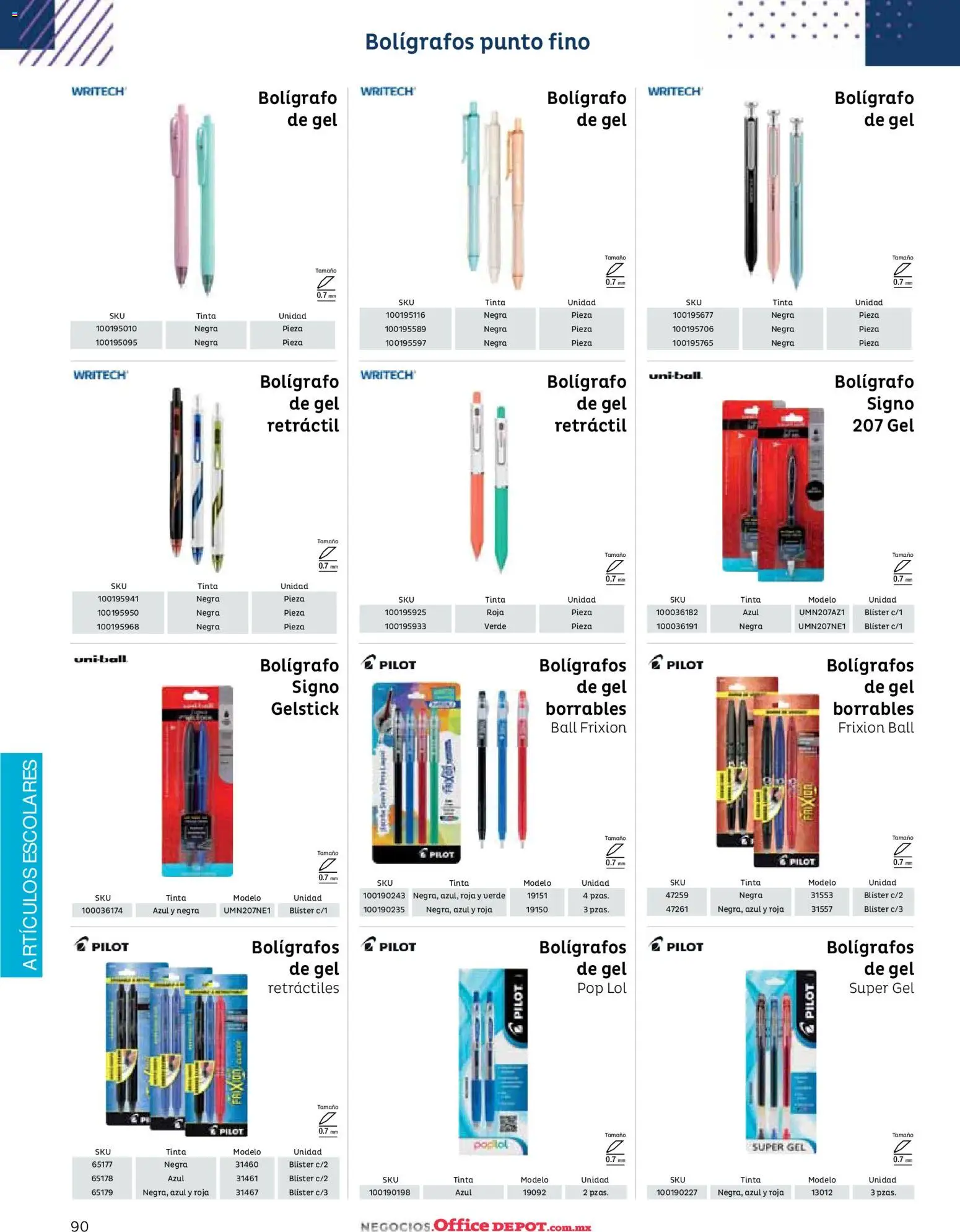 Vista previa las ofertas de la tienda Office Depot - Catálogo 2026 desde el 12/01/2026 