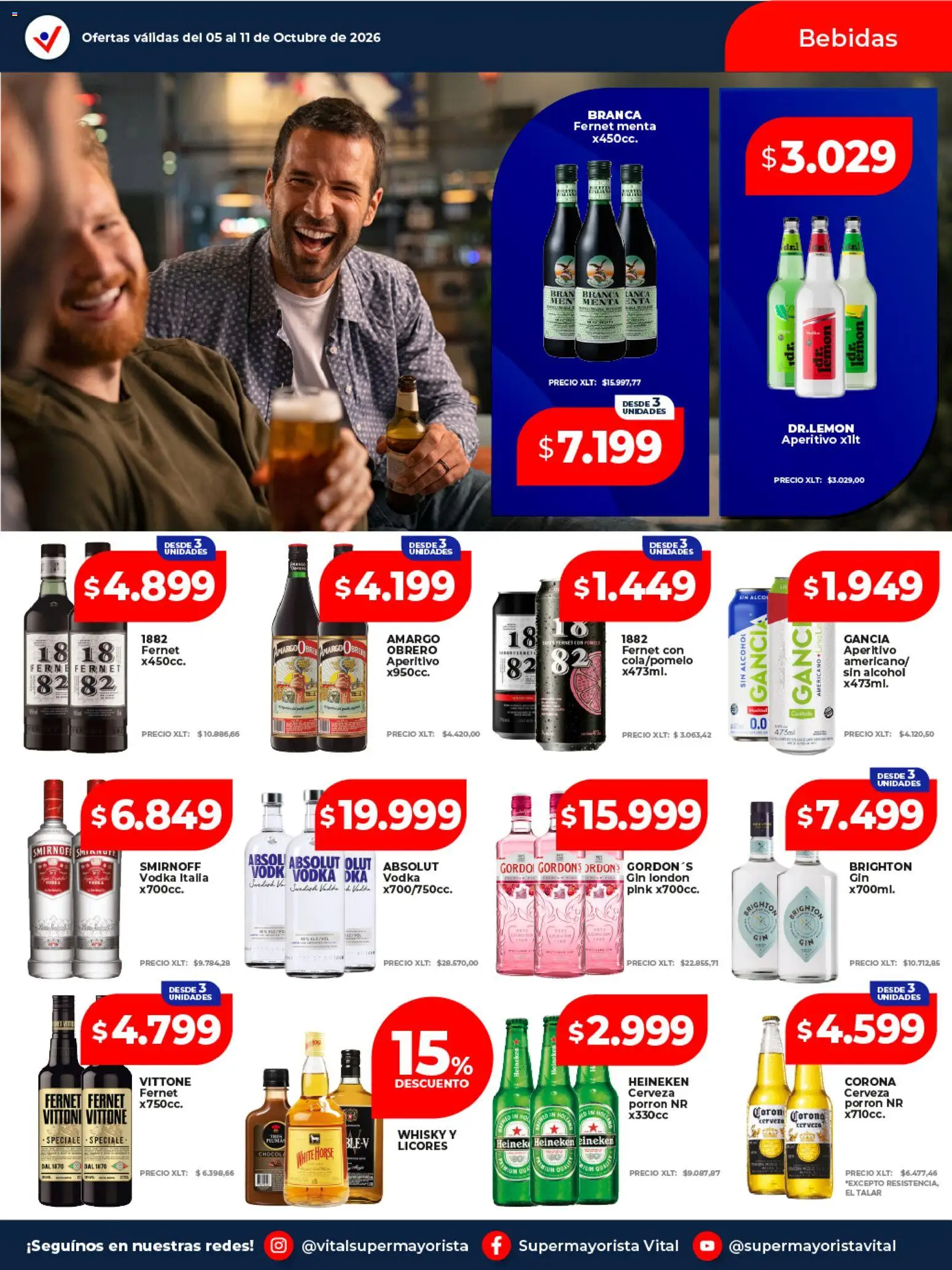 Vista previa del folleto de la tienda Vital válido desde el 05/10/2026 