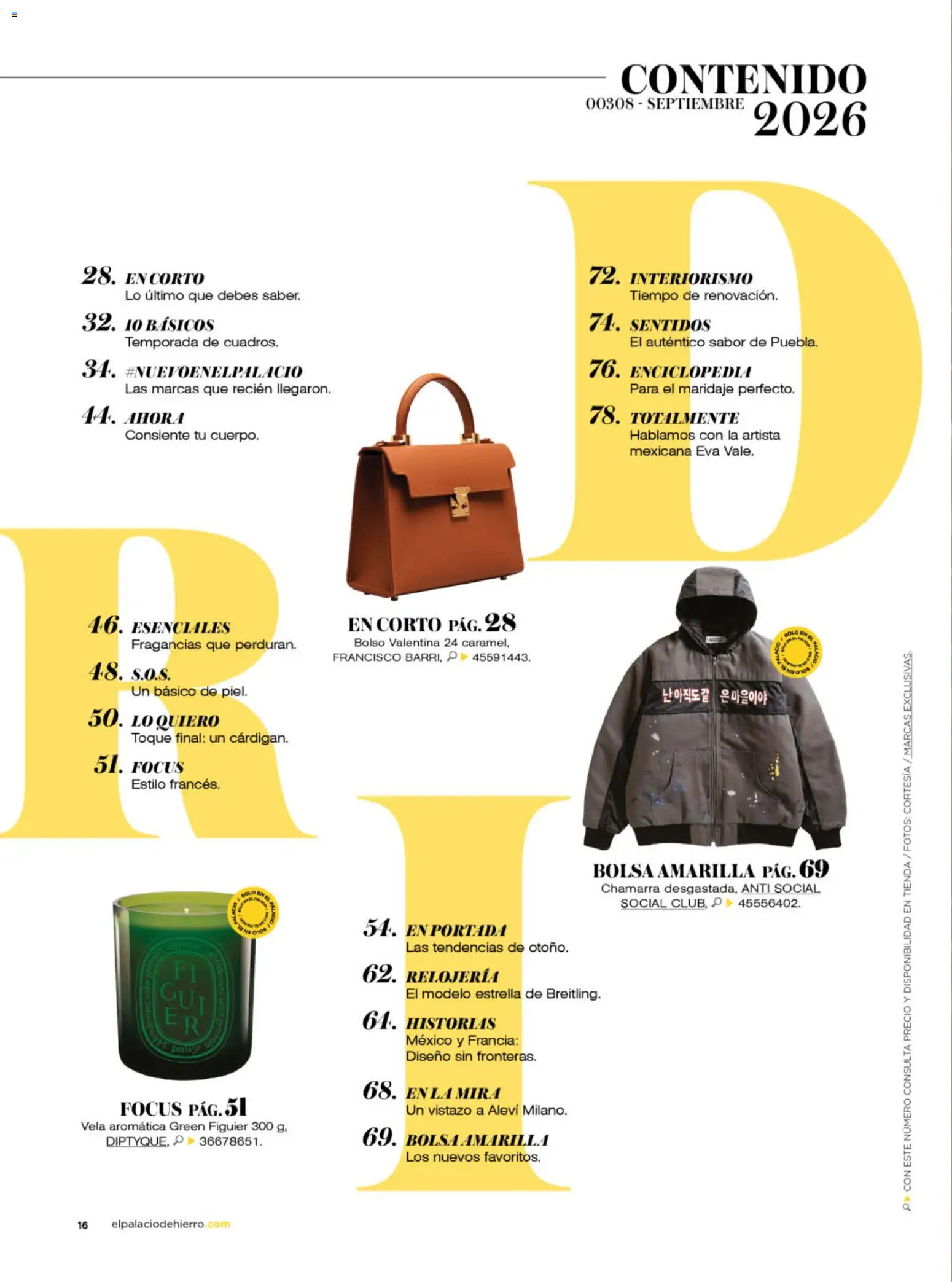 Vista previa las ofertas de la tienda Palacio De Hierro - Palacio De Hierro catálogo La Gaceta desde el 01/09/2026 