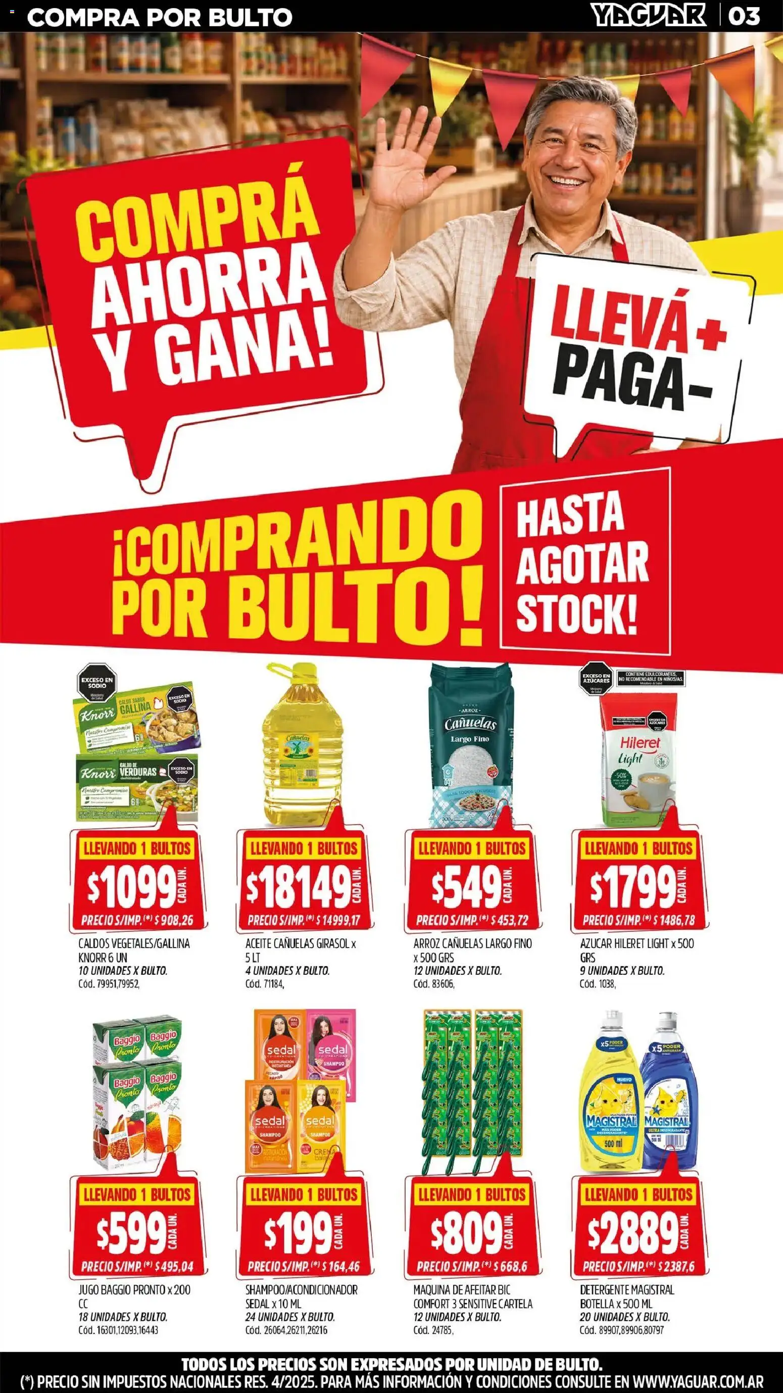 Vista previa del folleto de la tienda Yaguar válido desde el 31/08/2026 