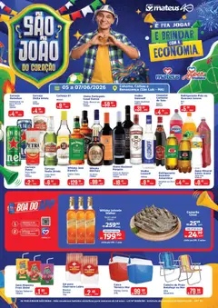 Pré-Visualização do folheto "Mateus ofertas Fds Boteco de São João" da loja Mateus válido a partir de 05/06/2026