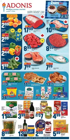 Preview of leaflet Adonis weekly flyer from shop Adonis is valid from Jun 18, 2026