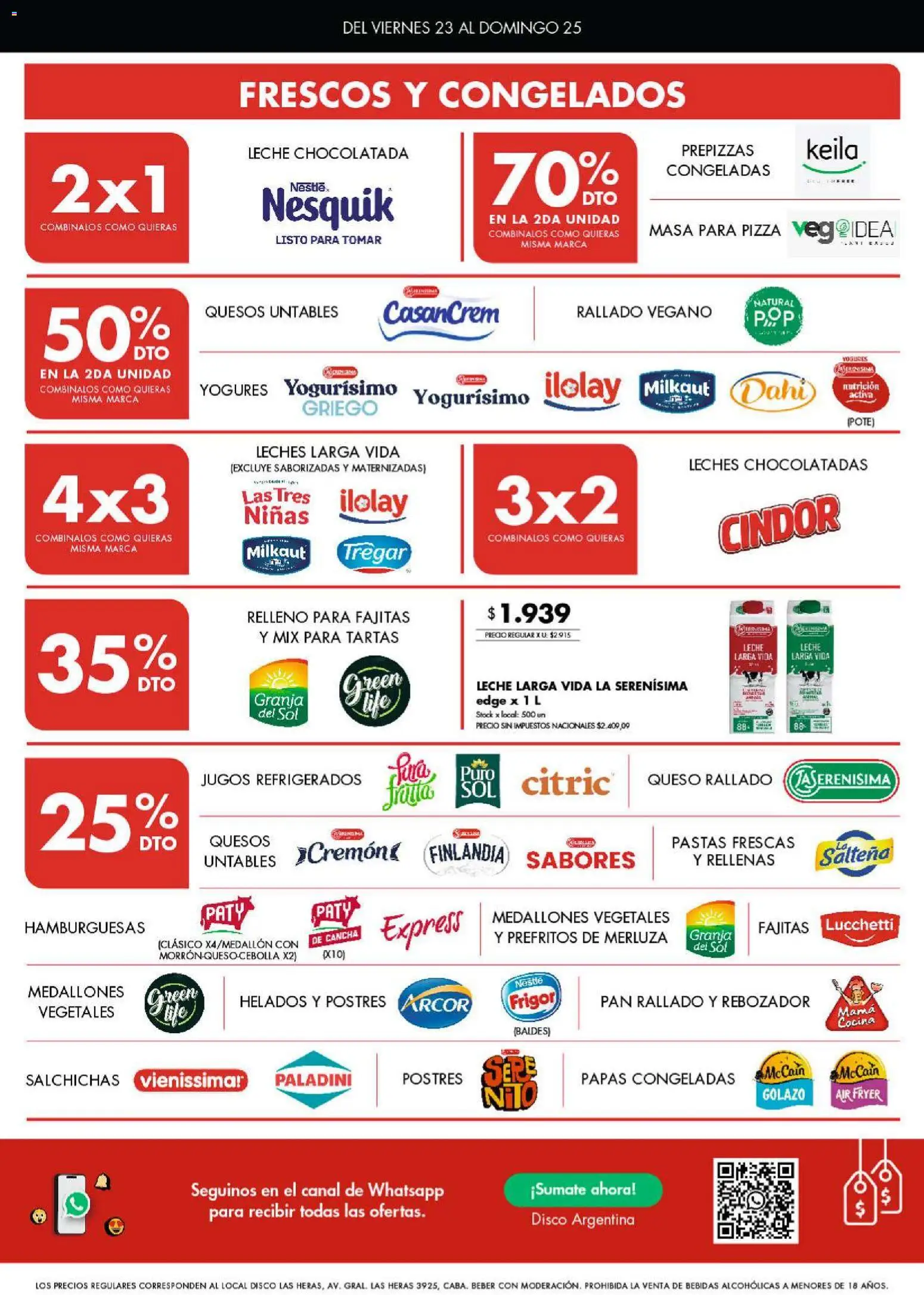 Vista previa del folleto de la tienda Disco válido desde el 23/10/2026 