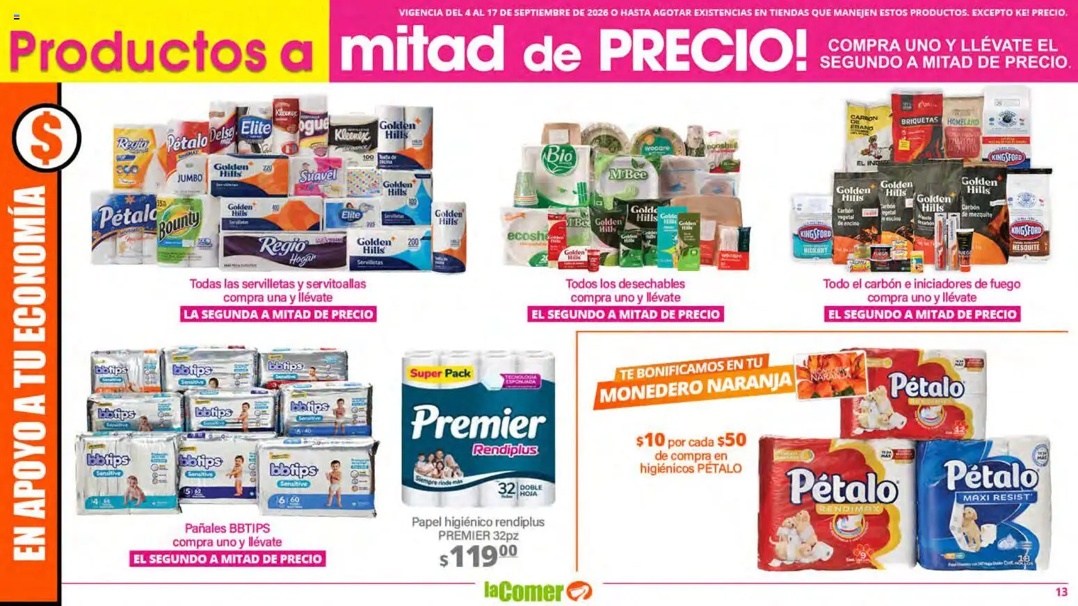 Vista previa las ofertas de la tienda La Comer - La Comer folleto desde el 04/09/2026 