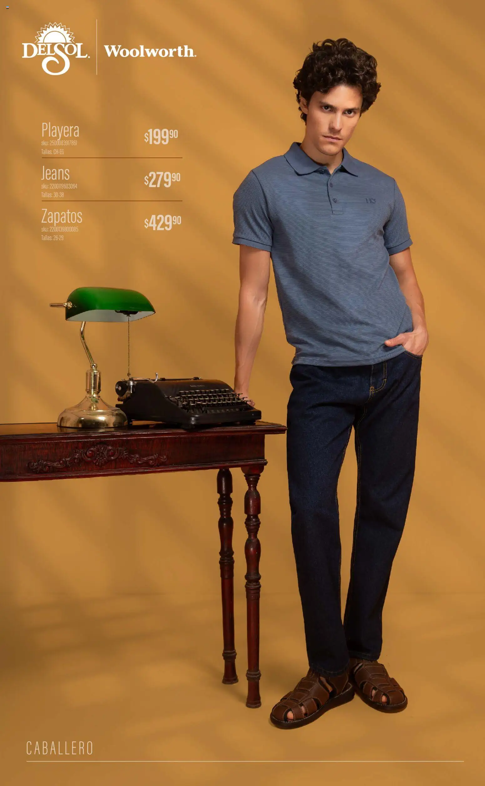 Vista previa las ofertas de la tienda Del Sol y Woolworth - Del Sol y Woolworth catálogo Luce el Otoño en Tiendas desde el 01/10/2026 - Zapatos, Playera