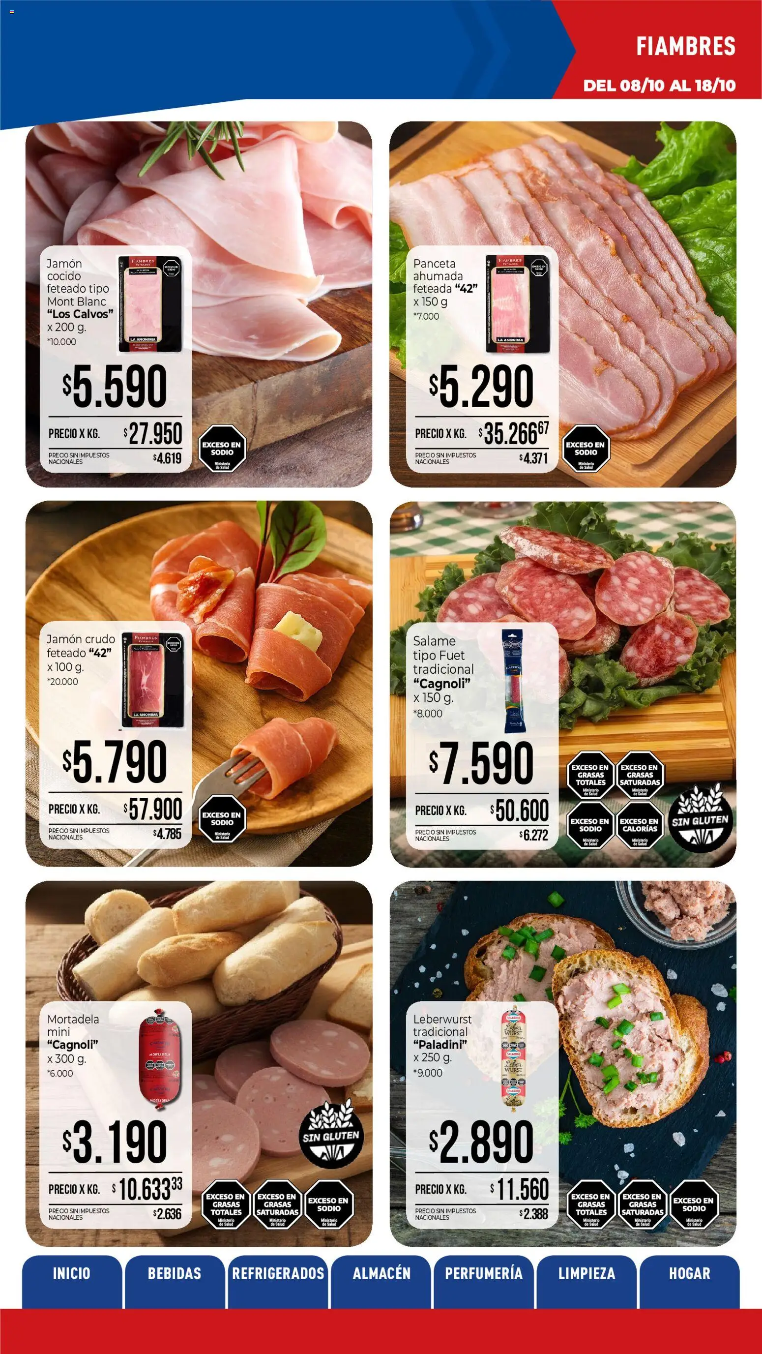Vista previa del folleto de la tienda La Anonima válido desde el 08/10/2026 